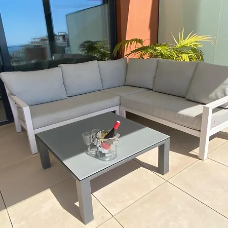 Blue Lady By The Sea