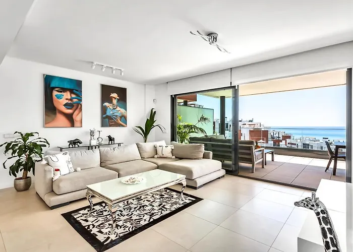 Blue Lady By The Sea